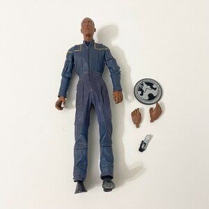 2002 Star Trek Art Asylum Ensign Travis Mayweather  7 Inch Tall